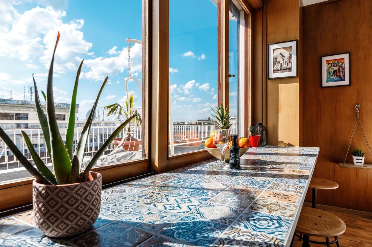 City Center, Sea View, Big Private Tarrace Thessaloníki Exteriör bild